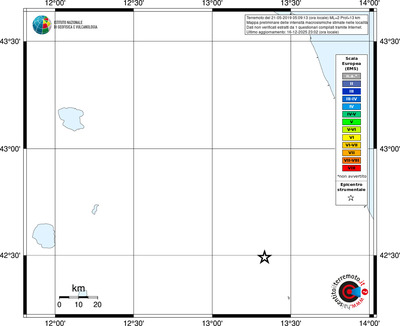 Mappa EMS - territori località