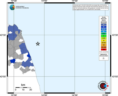 Mappa MCS - territori comuni