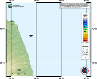 Mappa MCS - località
