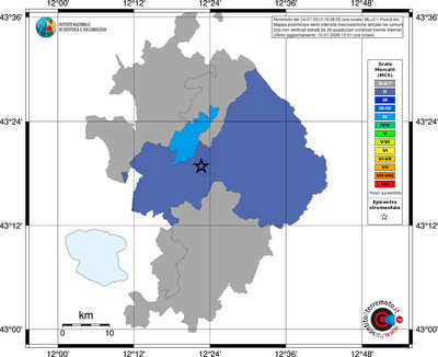 Mappa MCS - territori comuni