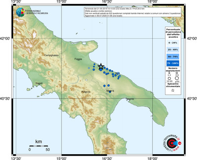 Mappa comuni con almeno 3 questionari