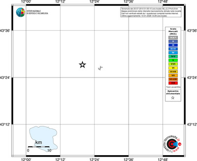Mappa MCS - territori località