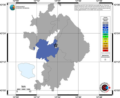 Mappa MCS - territori comuni