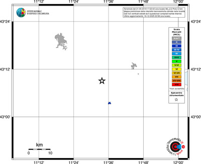 Mappa MCS - territori località