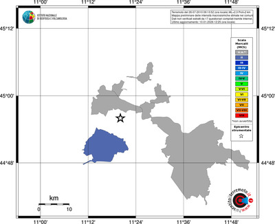 Mappa MCS - territori comuni