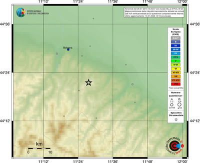 Mappa EMS - comuni