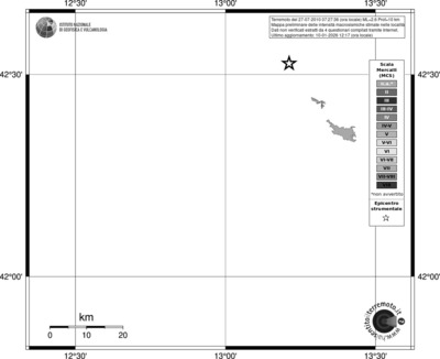 Mappa MCS - territori località