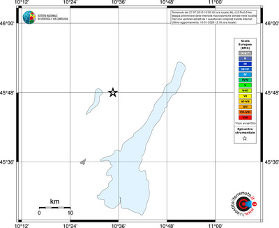 Mappa EMS - territori località