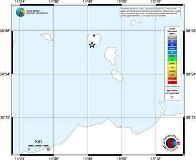 Mappa EMS - territori località