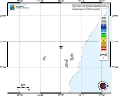 Mappa EMS - territori località