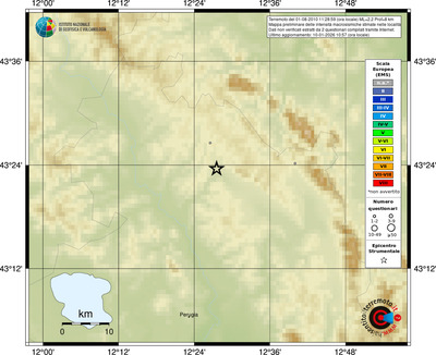 Mappa EMS - località