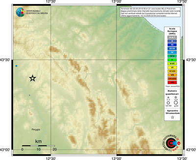 Mappa EMS - località