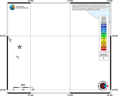 Mappa MCS - territori località