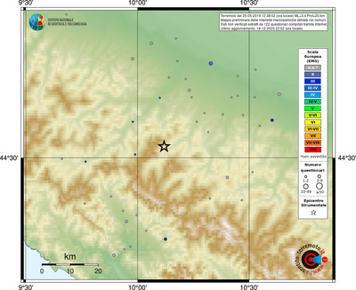 Mappa EMS - comuni