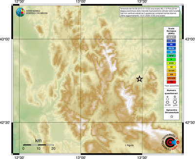 Mappa EMS - località