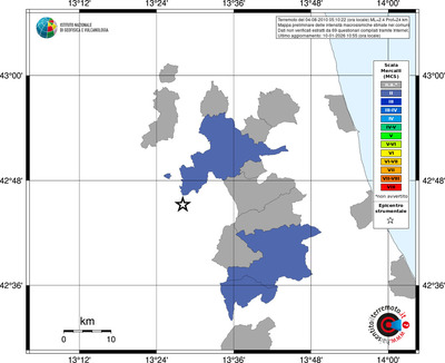 Mappa MCS - territori comuni