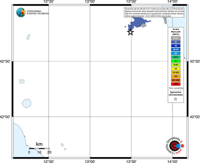 Mappa MCS - territori comuni