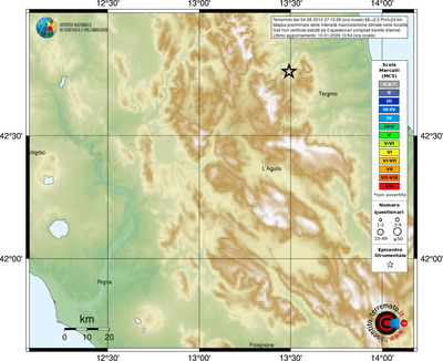 Mappa MCS - località