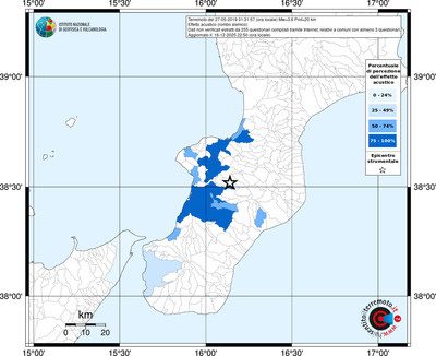 Mappa territorio comunale con almeno 3 questionari