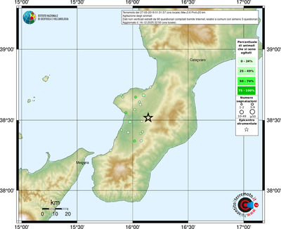 Mappa comuni con almeno 3 questionari