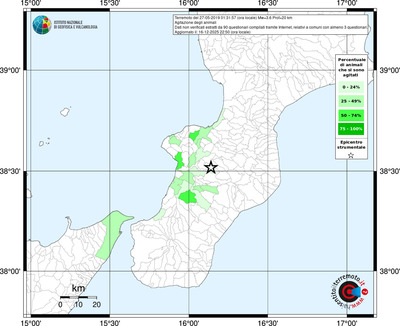 Mappa territorio comunale con almeno 3 questionari