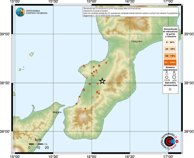 Mappa comuni con almeno 3 questionari
