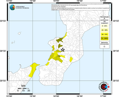 Mappa territorio comunale con almeno 3 questionari
