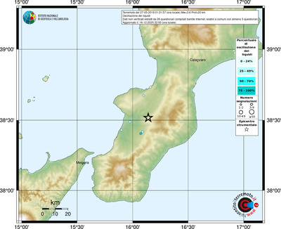 Mappa comuni con almeno 3 questionari