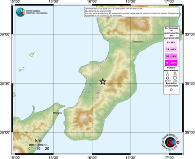 Mappa comuni con almeno 3 questionari