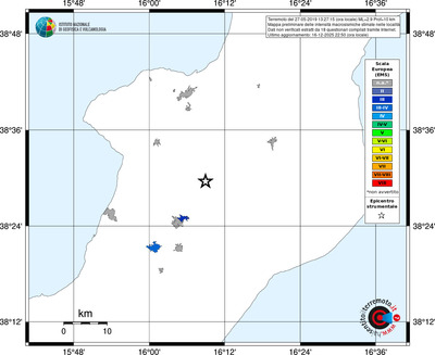 Mappa EMS - territori località