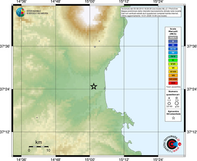 Mappa MCS - località