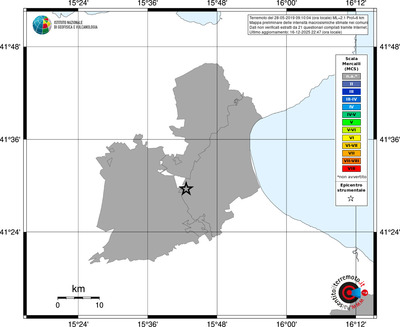 Mappa MCS - territori comuni