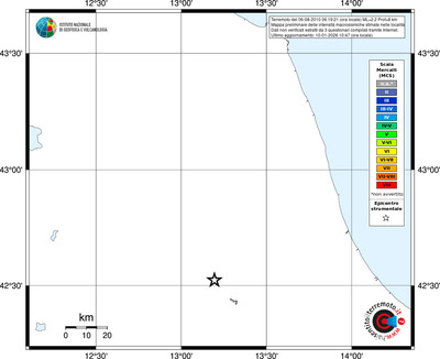 Mappa MCS - territori località
