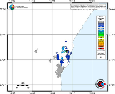 Mappa MCS - territori località