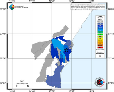 Mappa MCS - territori comuni