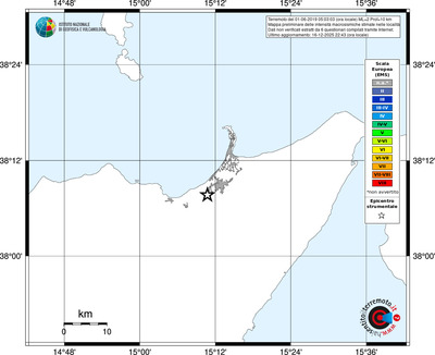 Mappa EMS - territori località