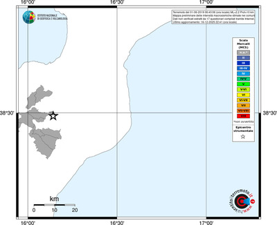 Mappa MCS - territori comuni