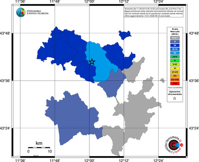 Mappa MCS - territori comuni