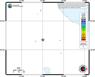 Mappa MCS - territori località
