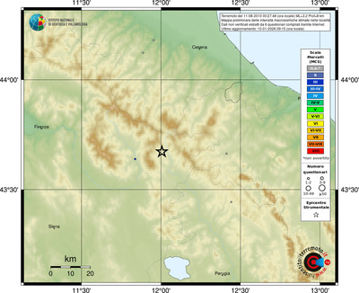 Mappa MCS - località