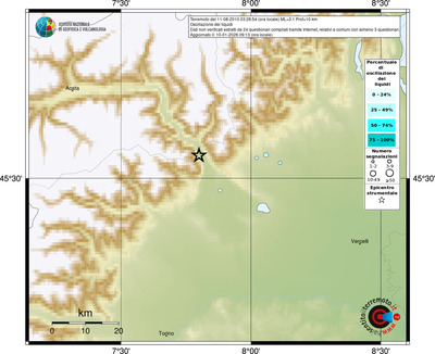 Mappa comuni con almeno 3 questionari