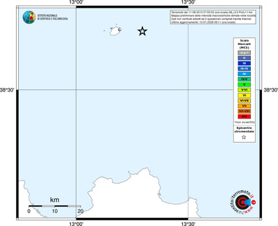 Mappa MCS - territori località