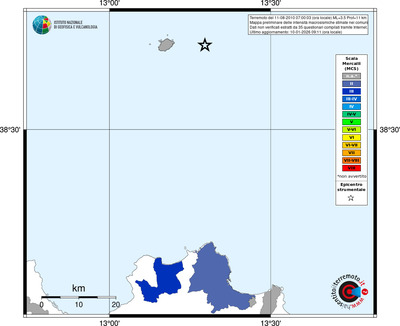Mappa MCS - territori comuni