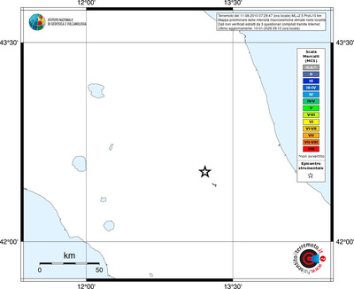 Mappa MCS - territori località