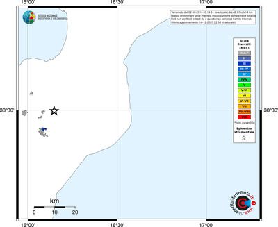 Mappa MCS - territori località