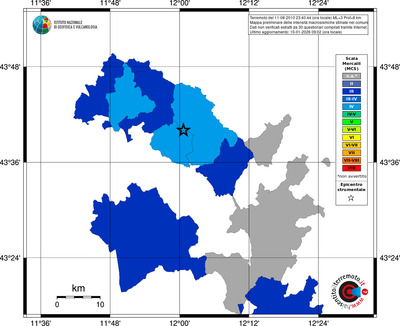 Mappa MCS - territori comuni