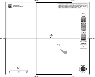 Mappa MCS - territori località