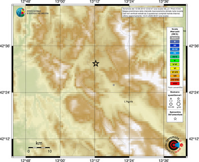 Mappa MCS - località
