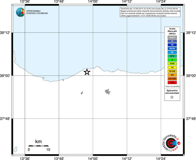 Mappa MCS - territori località