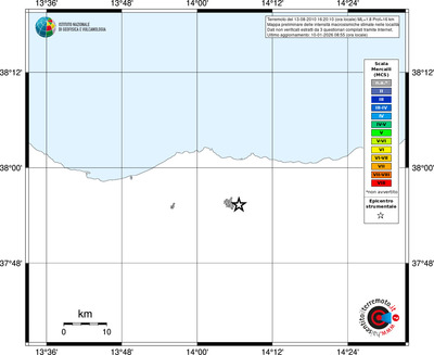 Mappa MCS - territori località